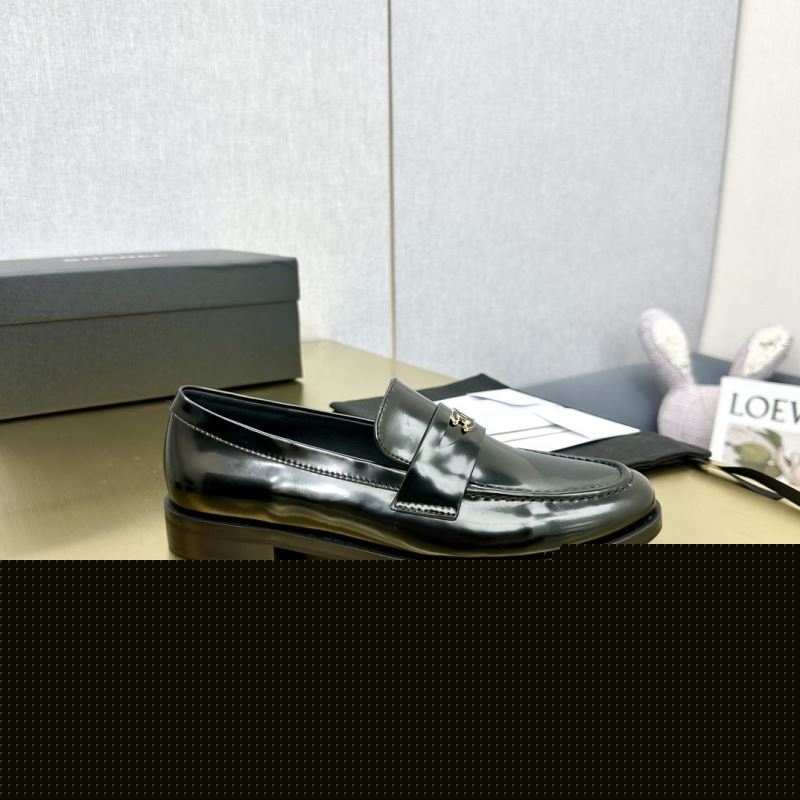 Ch*el leather shoes